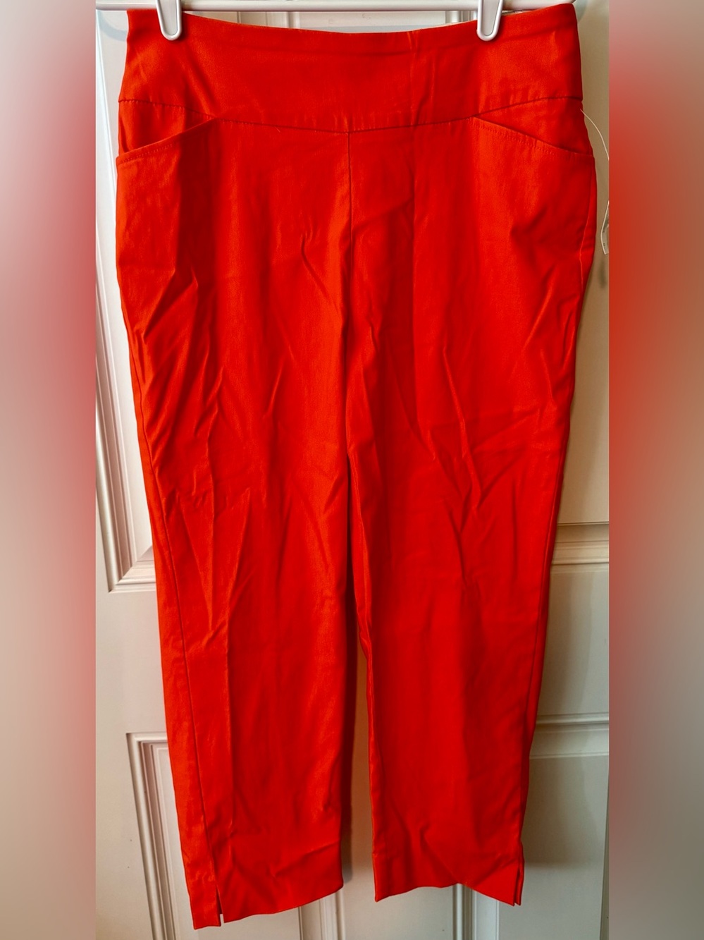 Cato Orange Crop High-Rise Pants